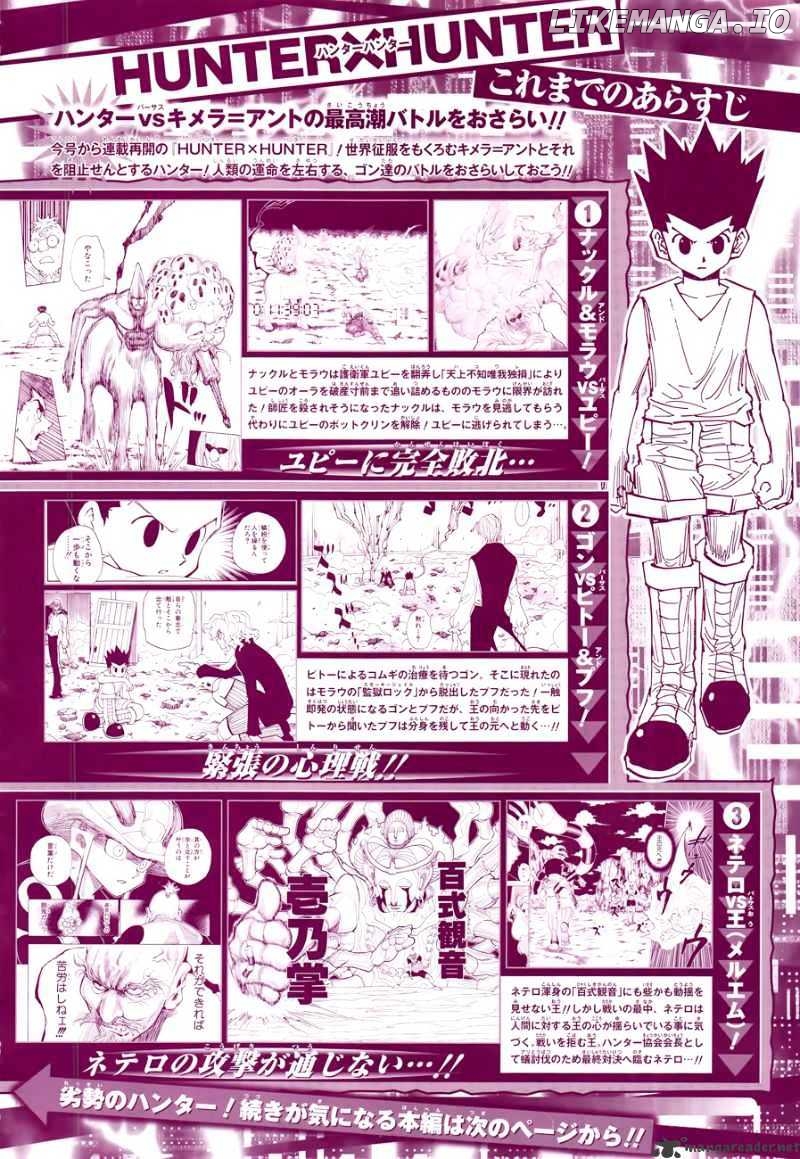 Hunter x Hunter, Chapter 291 image 03